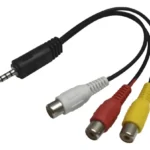 CABLE AV PLUG 3.5 A 3 RCA HEMBRA VAPEX
