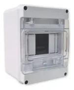 Tablero Pilar Ip55 4 Bocas Gris Conextube