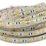 Tira Led Luz Calida 5mts Smd335 Exterior Ip65 Pegamento Tbc