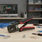 Pinza Crimpeadora Profesional Rj45 / Rj11/ Rj12 Pela Y Corta