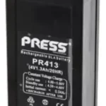 Batería De Gel Recargable De 4v 1.3ah Press