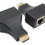 Extender De Señal Hdmi Hasta 30mts Por Cable Utp Cat 5e/6