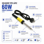 Soldador De Estaño 60w Punta Ceramica Megalite - Image 2