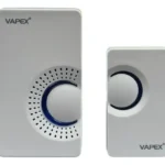 Timbre Inalámbrico Para Puertas Vatex Ra011 Flash Luminoso Blanco