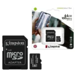Tarjeta De Memoria Kingston Sdcs2/64gb Canvas Select Plus Con Adaptador Sd 64gb - Image 3
