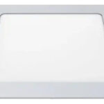 Plafon Led 12w Calido Panel Embutir Cuadrado