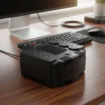 Estabilizador De Tensión 600w 6 Tomas 1 Usb + 1 Usb-c Baw Negro - Image 4