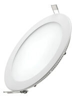 Panel Led 12w Luz Fria Redondo De Embutir Baw Ple009-12fw