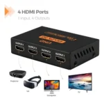 Splitter Hdtv 1x4 4k Uhd 2k Full Hd 3d Para 4 Pantallas - Image 9