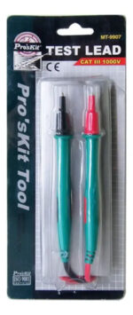 Puntas Tester Reforzadas Proskit Mt-9906 Universales Cables Pvc Cat 3 1000v - Imagen 3