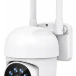 Camara De Seguridad Wifi 3mpxl Audio Exterior Pronext Blanco