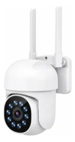 Camara De Seguridad Wifi 3mpxl Audio Exterior Pronext Blanco