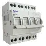 Conmutadora Manual Tetrapolar I-0-ii 40a Riel Din 400vca Baw