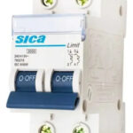 Termomagnética Bipolar Sica 63 Amp Llave Térmica 2x63a