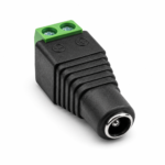 Conector De Dc 5.5 X 2.1mm Hembra A Bornera