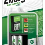 Cargador De Pilas Aa Aaa Energizer Maxi + 2 Pilas Recargable