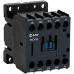 Mini Contactor 3p No + 1 Aux No 6a Bobina 220v Baw