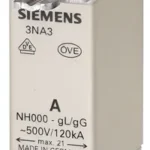 Cartucho Fusible Nh Tamaño 000 10a Siemens 3na3803