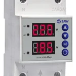 Protector De Tension Monofasico 63 A Din Volt Amper Baw