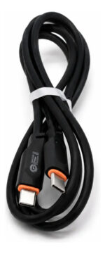 Cable Usb C A Usb C 1m Carga Rápida Ibek Negro - Imagen 2