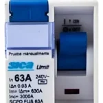 Disyuntor Diferencial Sica Bipolar 63 Amp 2x63