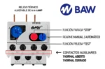 Relevo Térmico Baw Tripolar 4 A 6 Amp Rele Contactor Rtb110 - Imagen 2