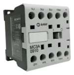 Minicontactor Tripolar 4kw Ac3 380v 50hz 9amp Baw