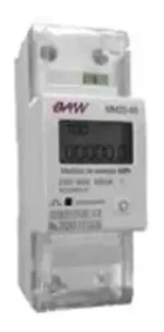 Medidor Luz Monofásico Consumo Riel Din Baw Con Reset Mm2d-6 - Image 4