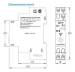 Interruptor Inteligente Wifi Baw Tele161mp Din App Smartlife - Image 4