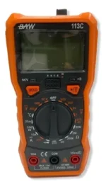 Multimetro Digital Baw Rm113c Tester Digital 600v 10a 20mohm - Image 3