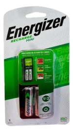 Cargador Energizer Mini Aa Aaa + 2 Pilas Recargables Aa