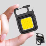 Mini Linterna Cob Led Recargable Usb Iman Llavero 3 Efectos - Image 2