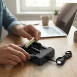 Cargador De Pilas De Litio 18650/26650/14500/16340 Ibek - Imagen 3
