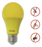 Lampara Led 10,5w E27 Anti Insecto Amarilla Baw - Imagen 2