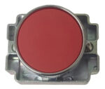 Pulsador Modular Rasante Rojo Aro Metalico Baw Ip65 Nc - Imagen 5
