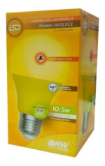 Lampara Led 10,5w E27 Anti Insecto Amarilla Baw - Imagen 3