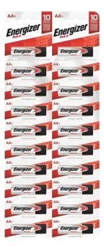 Pilas Alcalinas Aa Energizer Blister De 20 Pilas Aa X20