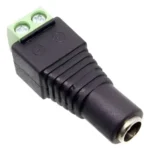 Conector De Dc 5.5 X 2.1mm Hembra A Bornera X100 Unidades