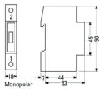 Termica Unipolar 32A Siemens Curva C - Imagen 3