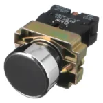 Pulsador Pvc Rasante O22 Negro Na Baw