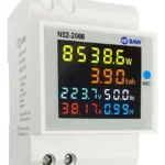 Multimedidor Digital De Energia Monofásico Baw Pantalla Oled