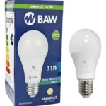 Lampara Led 11w E27 Sensor Luz Noche Fotocelula Baw Luz Fria