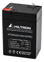 Bateria De Gel 6v 4a Hiltron Recargable Luz Emergencia Ups