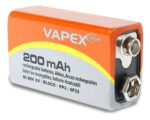 BATERIA VAPEX 9V 280MA RECARGABLE