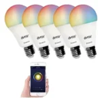 Lampara Led Smart Bulbo Rgb Wifi Baw E27 10w Smart Life - Imagen 6