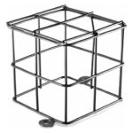Reja Para Camara De Seguridad Tipo Domo 10 X 10 X 10 Cm Negro