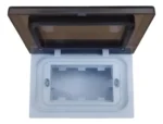 Caja Exterior 3 Modulos Con Tapa Fume Sica 366210 Ip55 - Imagen 4
