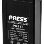 Batería De Gel Recargable De 4v 1.3ah Press