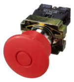Pulsador De Emergencia Baw Cabezal 40mm 1/2 Giro Nc B5bs542