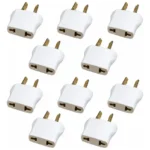 Adaptador Para Ficha Americana Y Alemana Pack X 10 Unidades